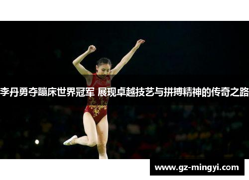 李丹勇夺蹦床世界冠军 展现卓越技艺与拼搏精神的传奇之路 李丹勇夺蹦床世界冠军 展现卓越技艺与拼搏精神的传奇之路