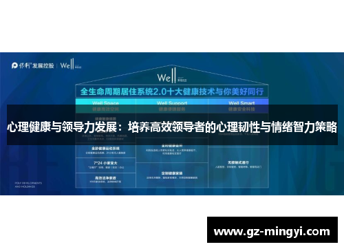 心理健康与领导力发展：培养高效领导者的心理韧性与情绪智力策略