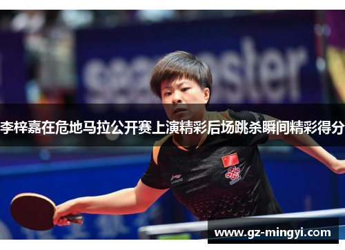 李梓嘉在危地马拉公开赛上演精彩后场跳杀瞬间精彩得分