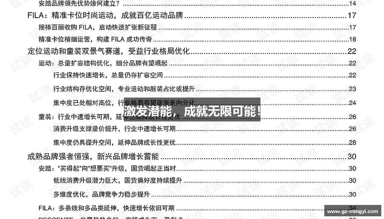 激发潜能，成就无限可能！